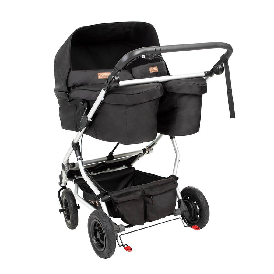Mountain Buggy Duet Set incl. Twin Carrycot+ (herringbone)