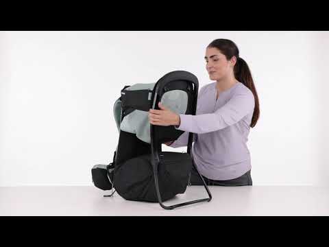 Thule Sapling back carrier (black) including rain cover