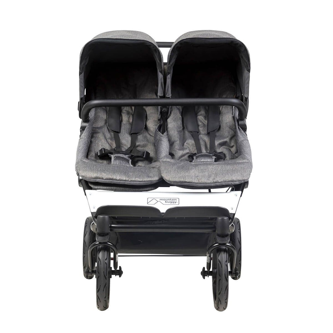 Mountain Buggy Duet Set incl. Twin Carrycot+ (herringbone)