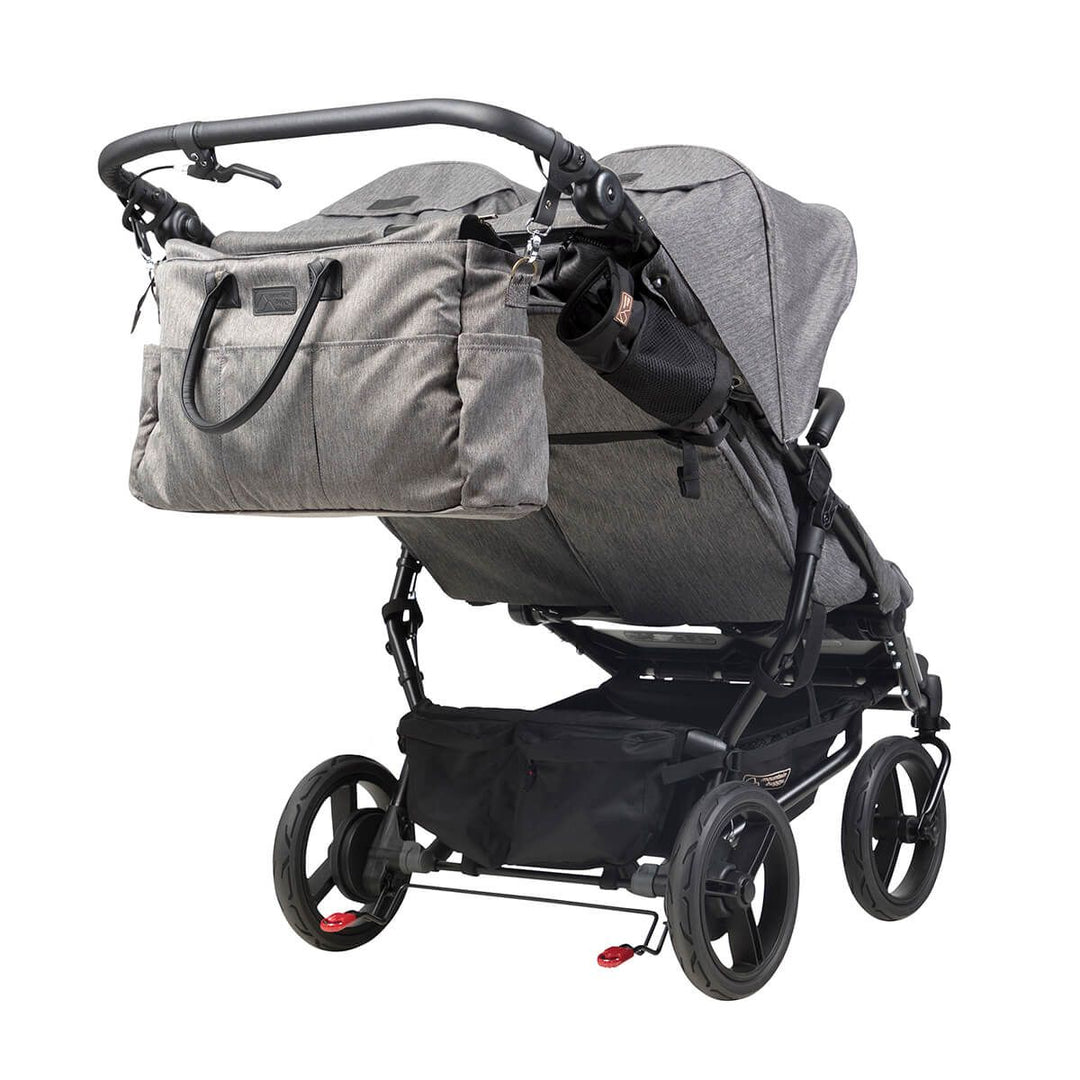 Mountain Buggy Duet Set incl. Twin Carrycot+ (herringbone)