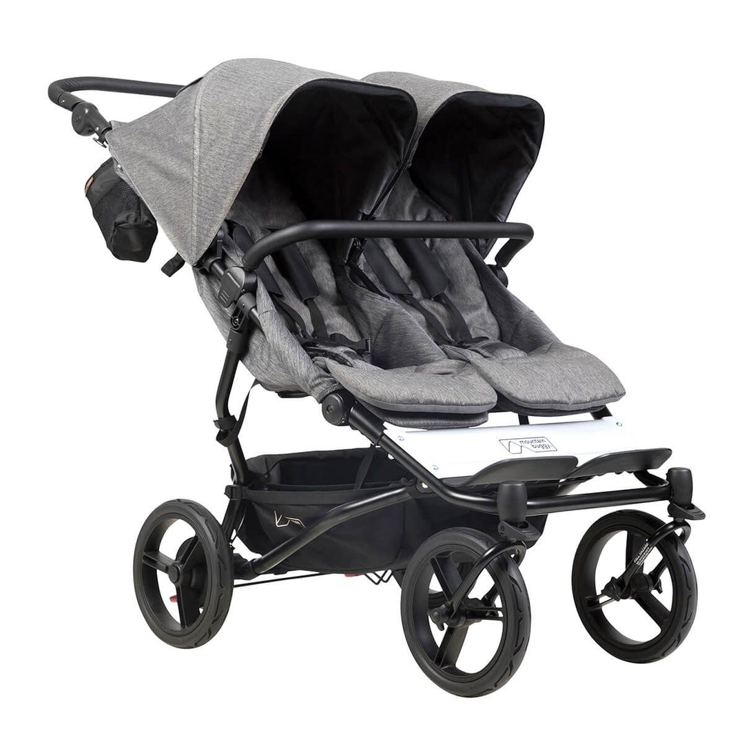 Mountain Buggy Duet Set incl. Twin Carrycot+ (herringbone)
